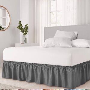 King size dust ruffle-New